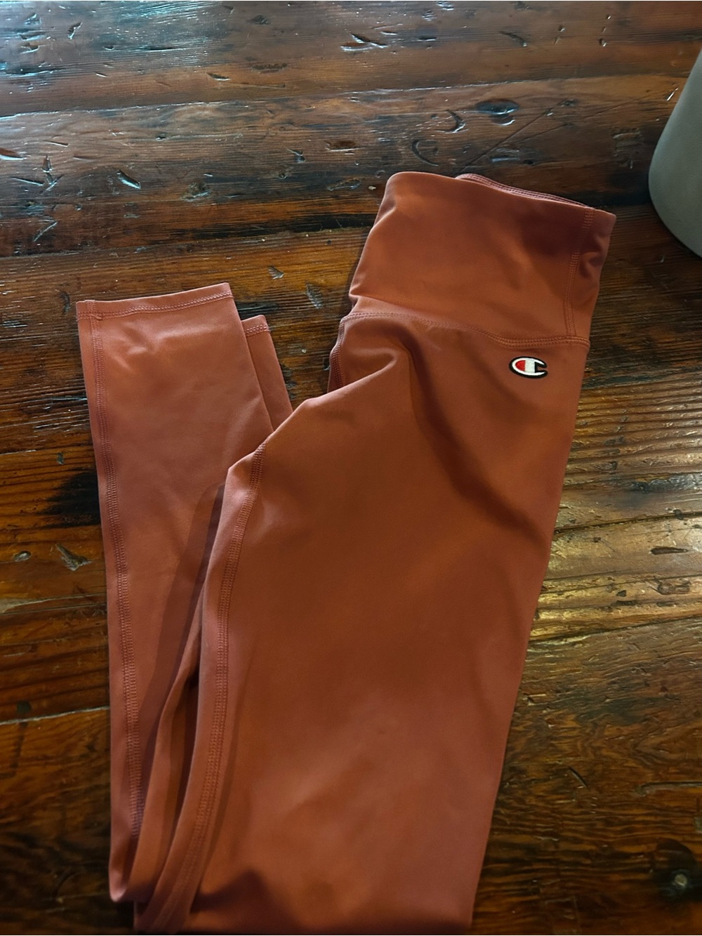 Champion women’s Rust/Burnt Orange High-Waist Leggings